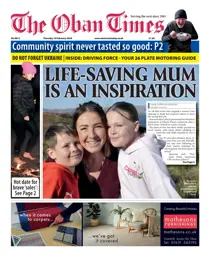 The Oban Times & Lochaber Times issue Thursday, February 19, 2026