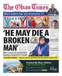The Oban Times & Lochaber Times 
                issue Thursday, January 29, 2026