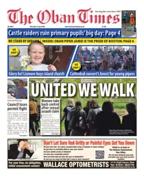 The Oban Times & Lochaber Times 
                issue Thursday, July 02, 2026