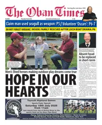 The Oban Times & Lochaber Times 
                issue Thursday, July 09, 2026