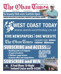 The Oban Times & Lochaber Times Thursday, July 18, 2024