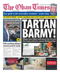 The Oban Times & Lochaber Times issue Thursday, June 25, 2026