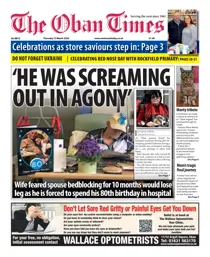 The Oban Times & Lochaber Times issue Thursday, March 12, 2026