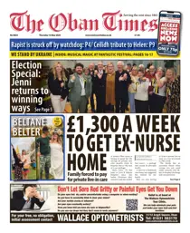 The Oban Times & Lochaber Times 
                issue Thursday, May 14, 2026