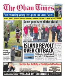 The Oban Times & Lochaber Times issue Thursday, October 08, 2026