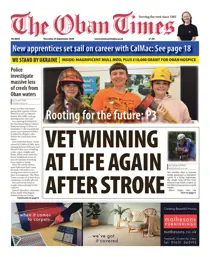 The Oban Times & Lochaber Times issue Thursday, September 24, 2026