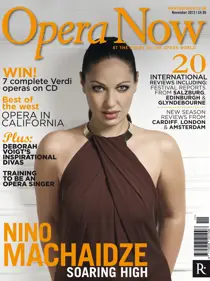 Opera Now November 2012 
                issue Opera Now November 2012
