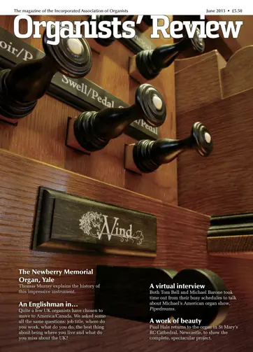 Organists' Review Preview