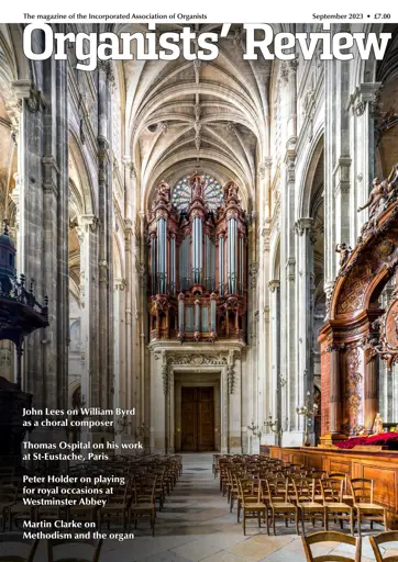 Organists' Review Preview