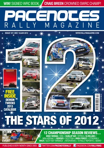 Pacenotes Rally magazine Preview