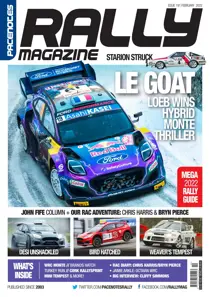 Pacenotes Rally magazine Issue 191 - Feb 2022