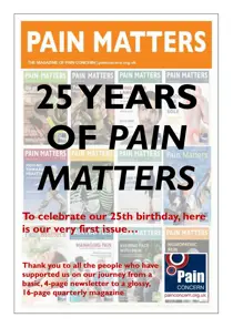 Pain Matters 25th Anniversary Special: Pain Matters #1