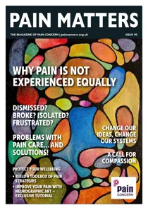 Pain Matters 
                issue 90