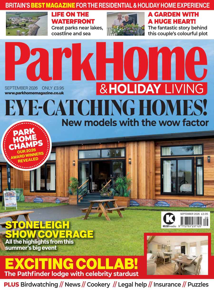 Park Home & Holiday Living issue September 2026