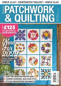 Patchwork and Quilting January 2022