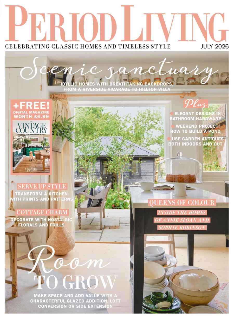 Period Living Magazine issue July 2026