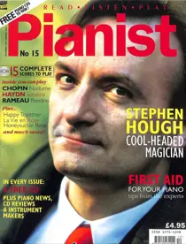 Pianist 15 
                issue Pianist 15