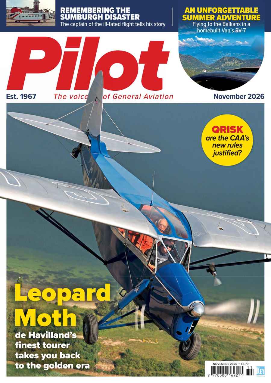 Pilot issue November 2026