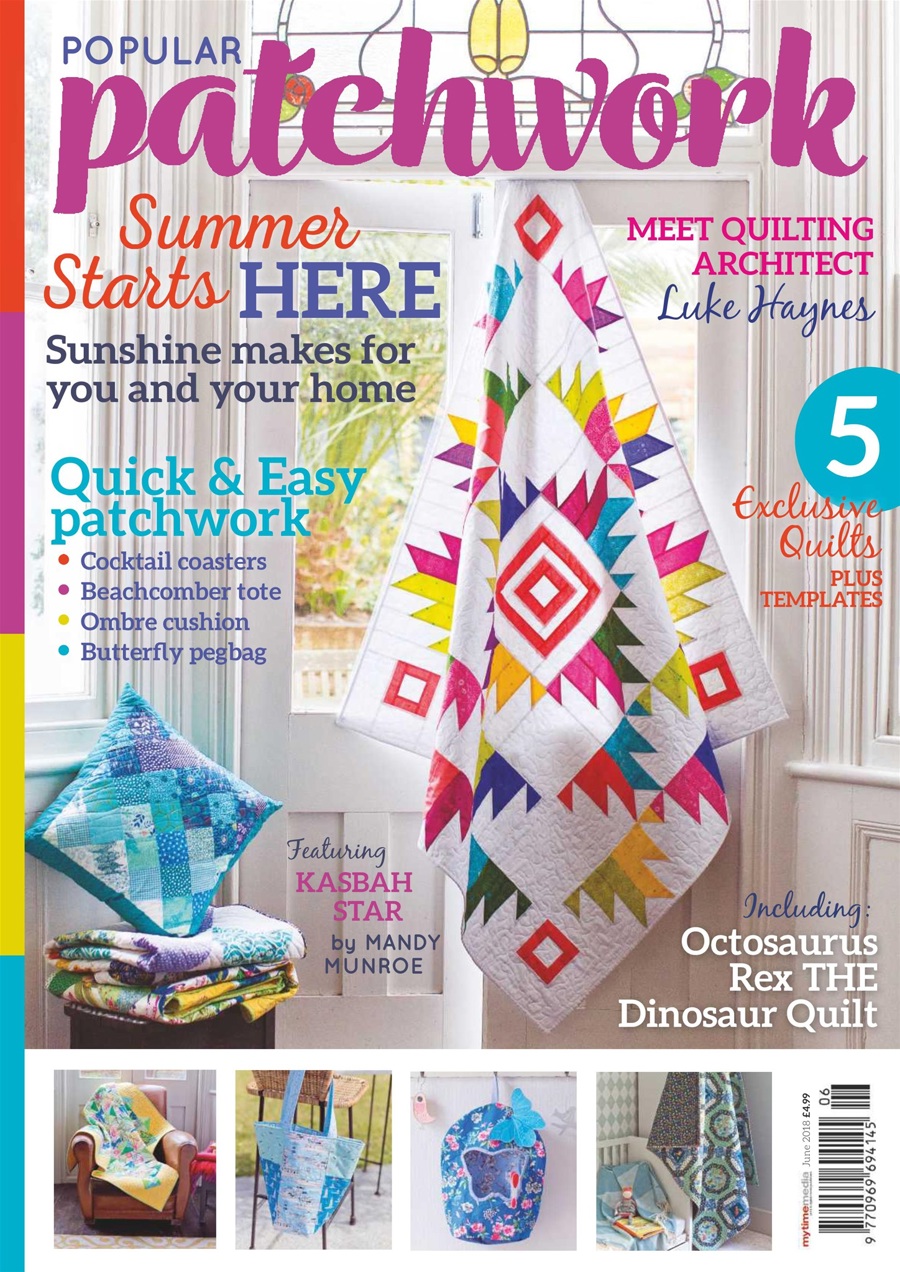 Popular Patchwork Magazine issue Jun-18