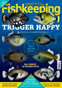 Practical Fishkeeping January 2022 
                issue Practical Fishkeeping January 2022