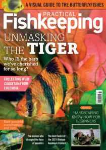 Practical Fishkeeping March 2022 
                issue Practical Fishkeeping March 2022