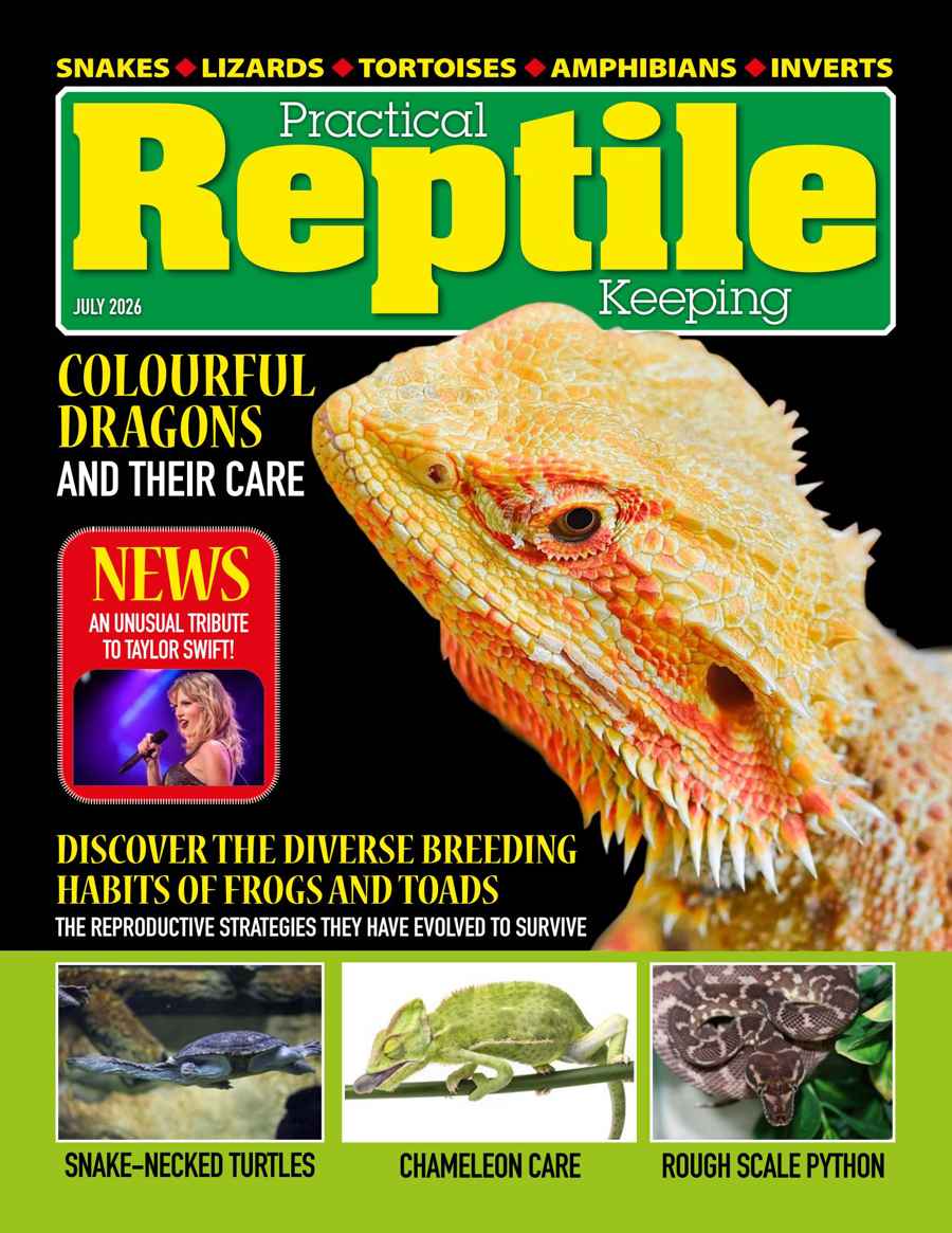 Practical Reptile Keeping issue July 2026