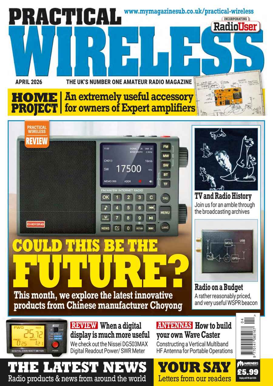 Practical Wireless issue April 2026