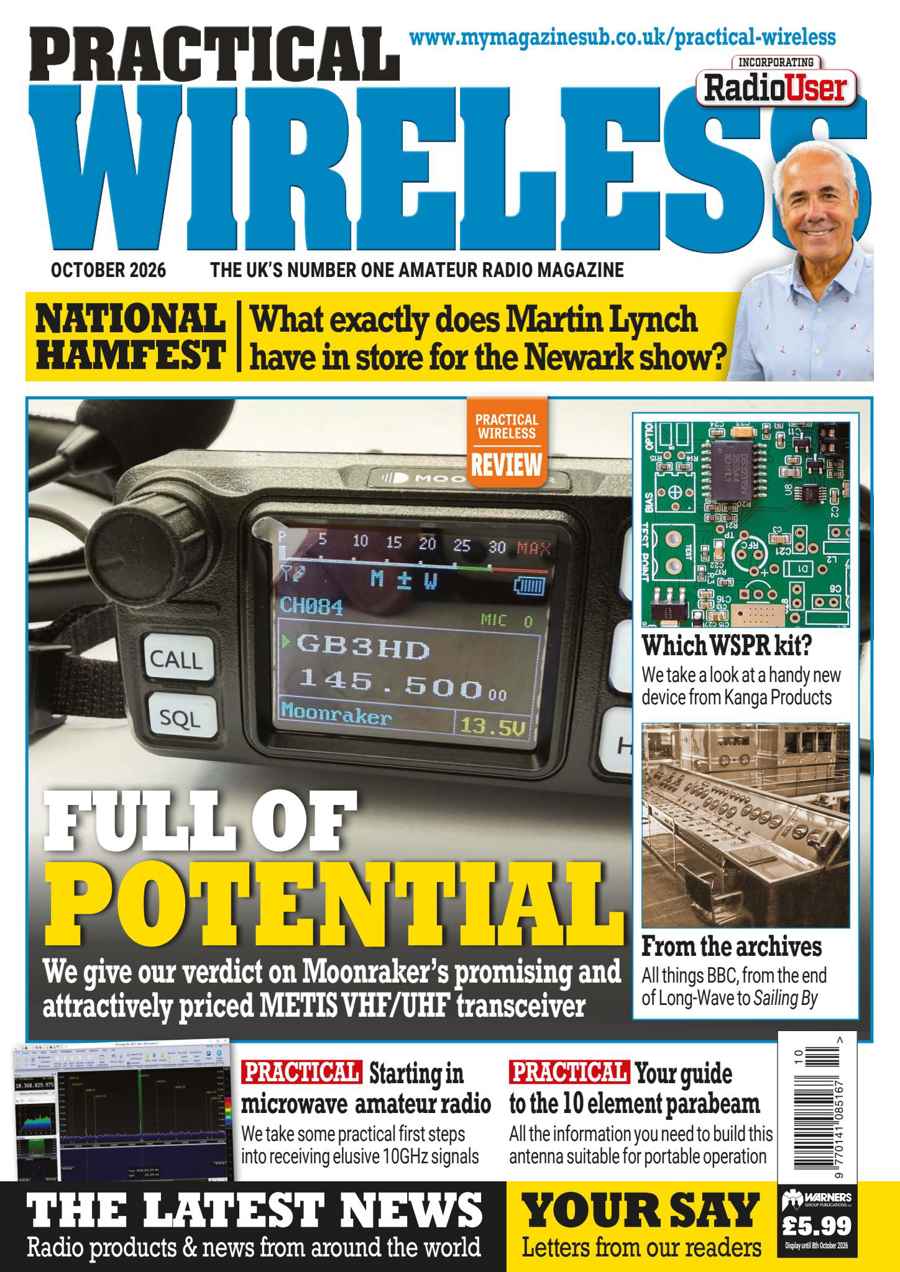 Practical Wireless issue October 2026