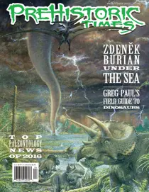 Prehistoric Times Winter issue 2017, #120 
                issue Prehistoric Times Winter issue 2017, #120