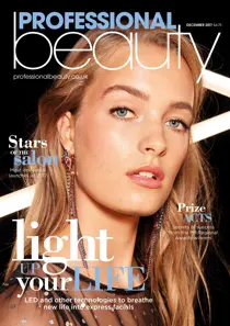 Professional Beauty December  2017 
                issue Professional Beauty December  2017