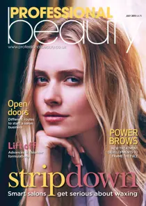 Professional Beauty July 2015 
                issue Professional Beauty July 2015