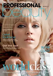 Professional Beauty April 2012 
                issue Professional Beauty April 2012
