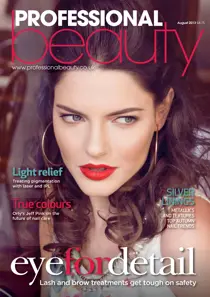 Professional Beauty August 2013 
                issue Professional Beauty August 2013