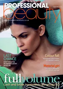 Professional Beauty August 2014 
                issue Professional Beauty August 2014