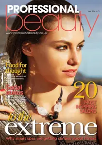Professional Beauty  July 2014 
                issue Professional Beauty  July 2014