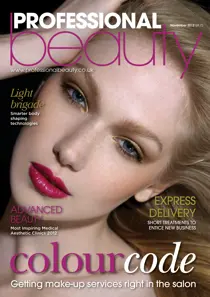 Professional Beauty November 2012 
                issue Professional Beauty November 2012