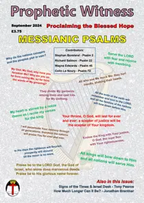 Prophetic Witness Prophetic Witness Magazine