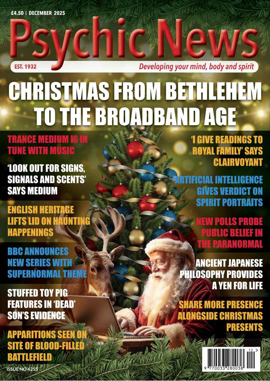 Psychic News issue December 2025