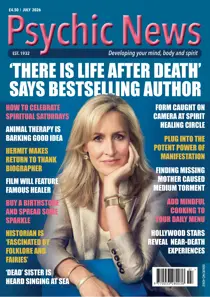 Psychic News 
                issue July 2026