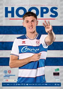 QPR Official Programmes QPR v Rotherham United