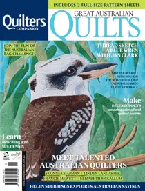 Quilters Companion Great Australian Quilts Issue#8 2017