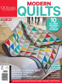 Quilters Companion Modern Quilts #1