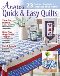 Annie's Quick & Easy Quilts Spring 2019 
                issue Annie's Quick & Easy Quilts Spring 2019