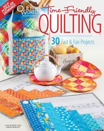 Quilter's World Dec 2020 
                issue Quilter's World Dec 2020