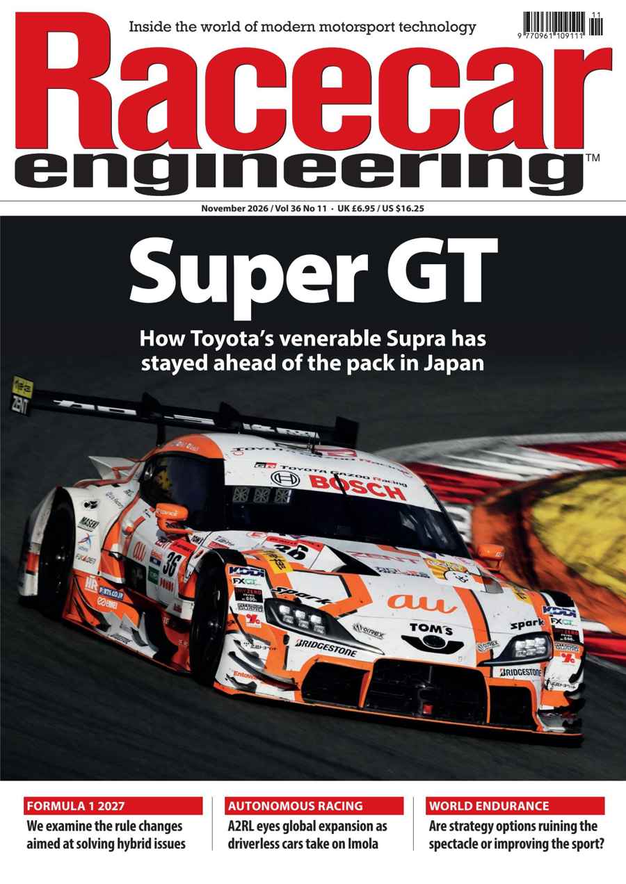 Racecar Engineering issue November 2026