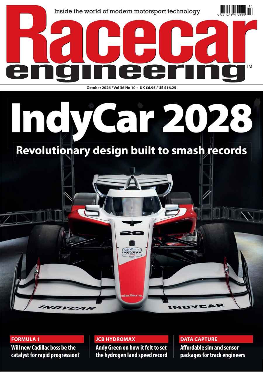 Racecar Engineering issue October 2026