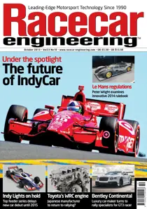 Racecar Engineering Oct 2013 
                issue Racecar Engineering Oct 2013
