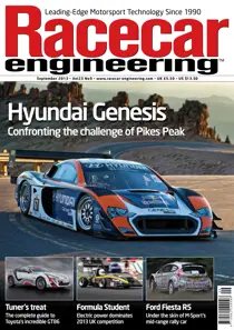 Racecar Engineering Sep 2013 
                issue Racecar Engineering Sep 2013