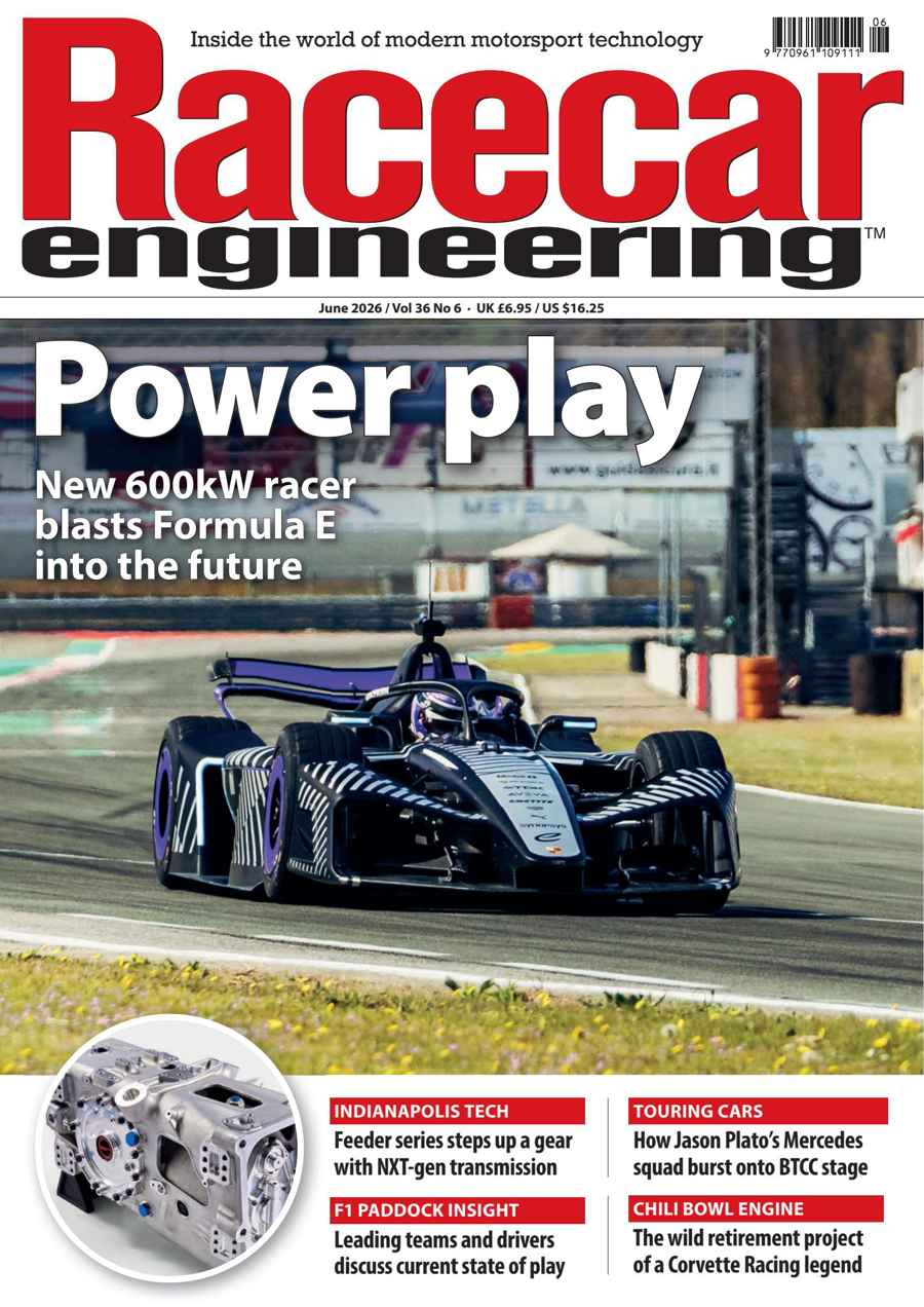 Racecar Engineering issue US Racing 2026