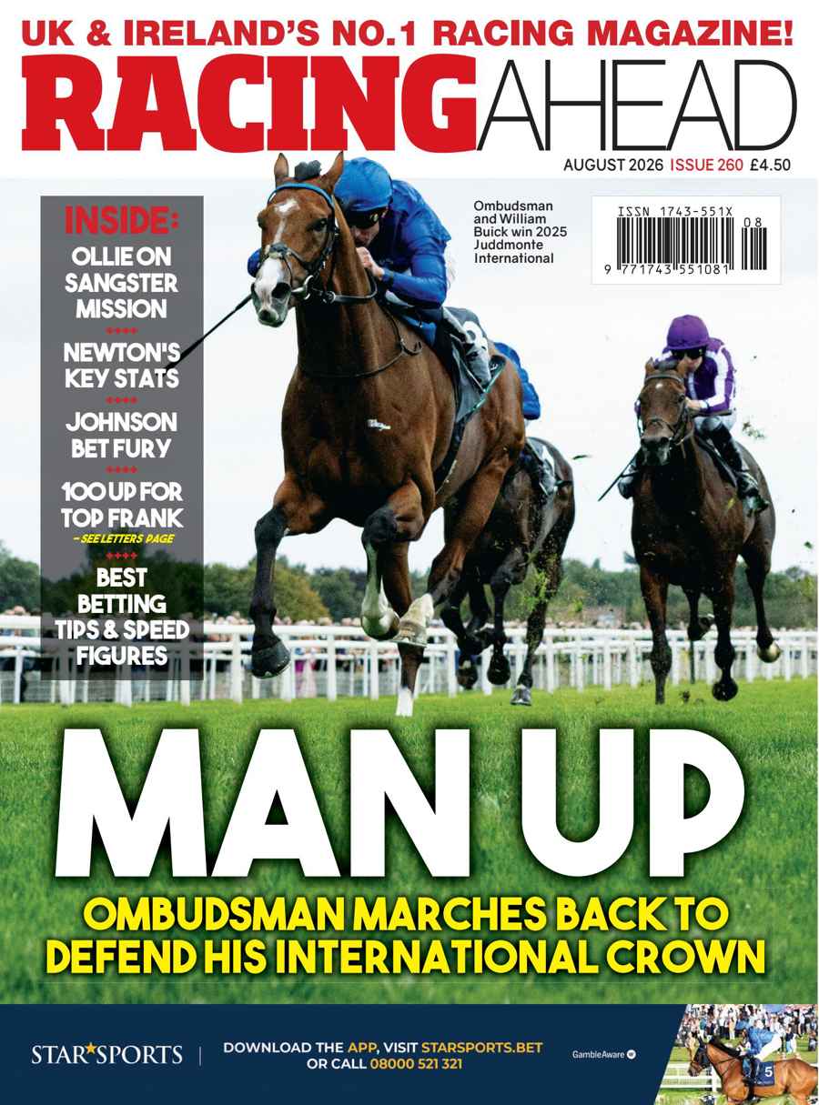 Racing Ahead issue August 2026
